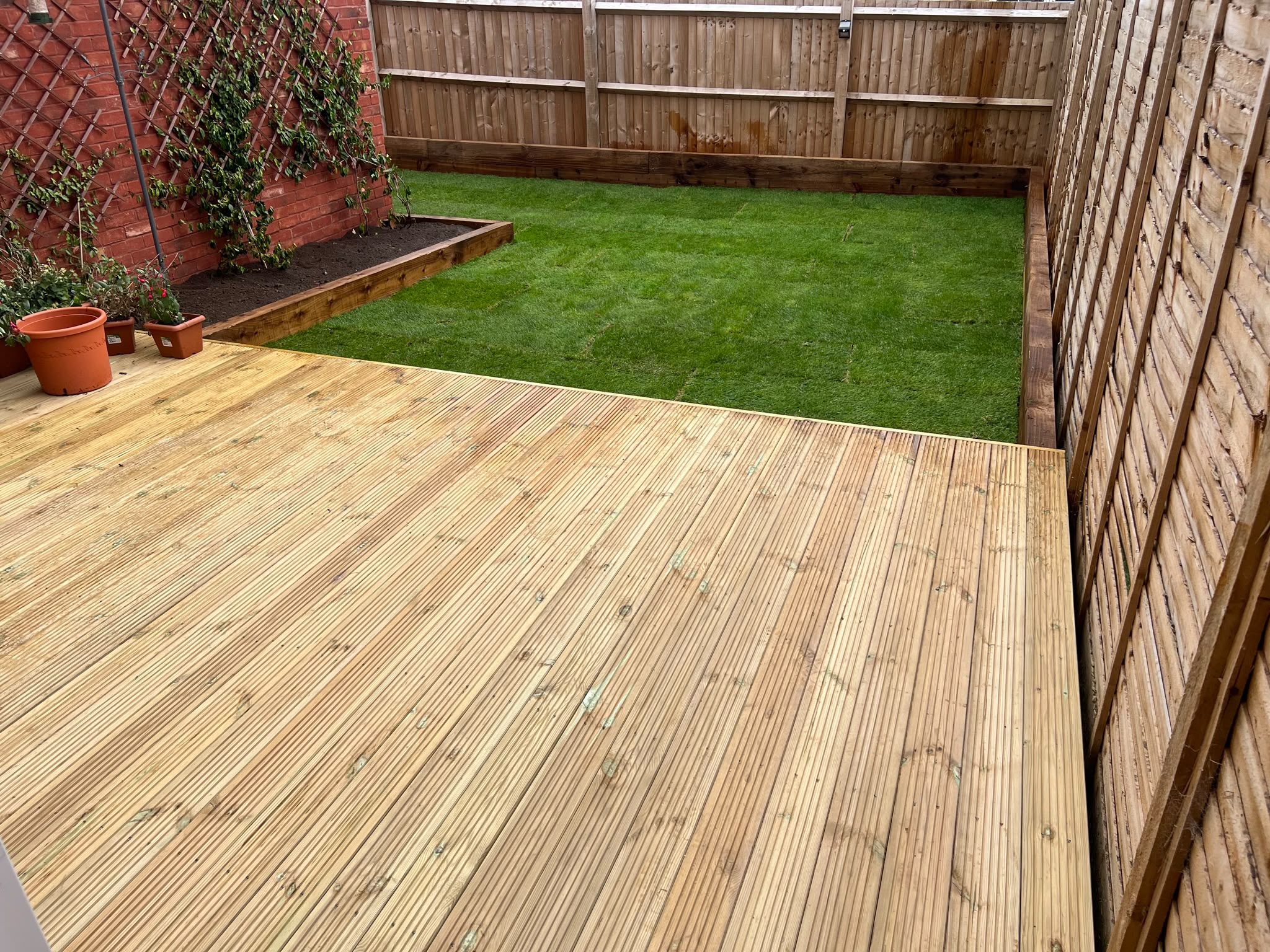RT Landscaping completed project